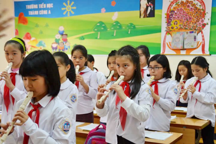 世界の子どもたちに器楽演奏を通じて、音楽の楽しさを伝え、豊かな心を育てる